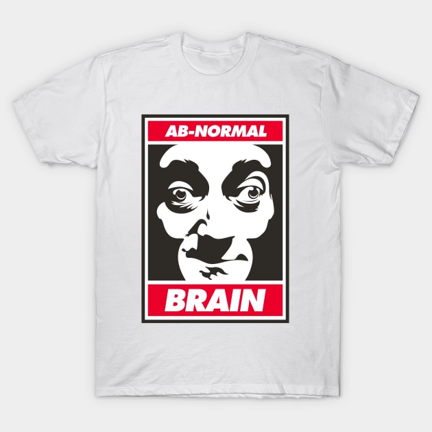 Ab-Normal Brain T-Shirt by fungolao